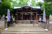 中目黒八幡神社の本殿・本堂
