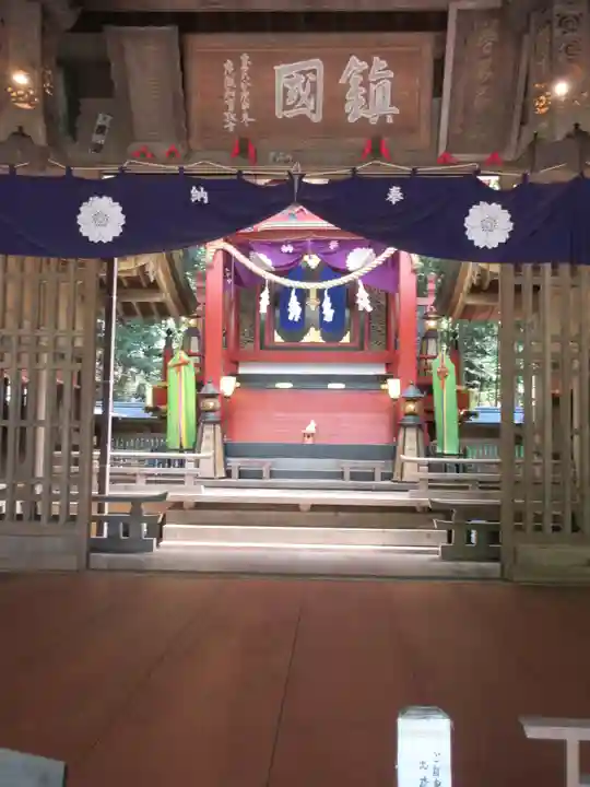 河口浅間神社の本殿・本堂