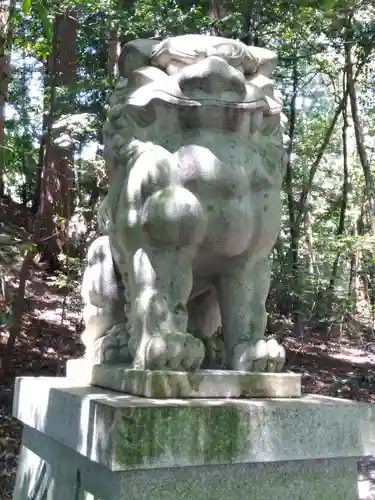 椿大神社の狛犬