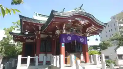 木場 洲﨑神社の本殿・本堂