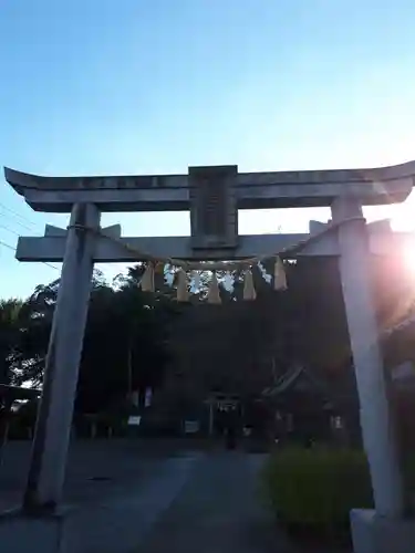 前玉神社の鳥居