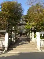 石神井氷川神社の鳥居