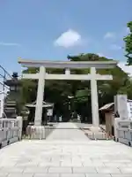 白旗神社の鳥居