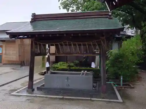 姪浜住吉神社の手水舎