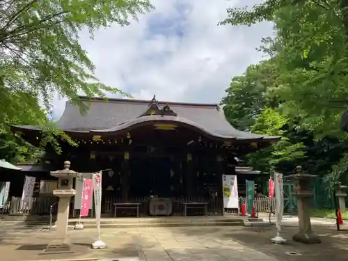 渋谷氷川神社の本殿・本堂