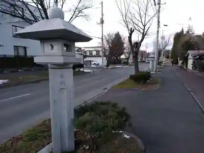 帯廣神社の周辺