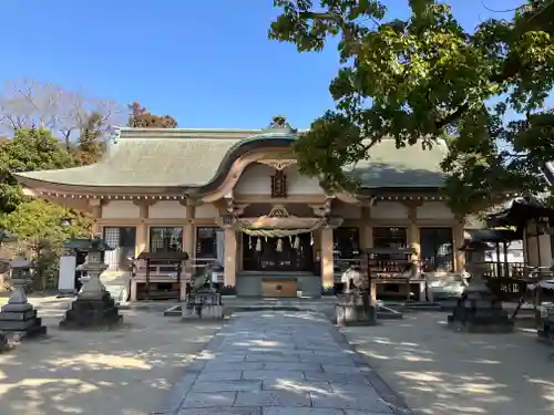 龍田神社の本殿・本堂