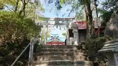 多摩川浅間神社の鳥居