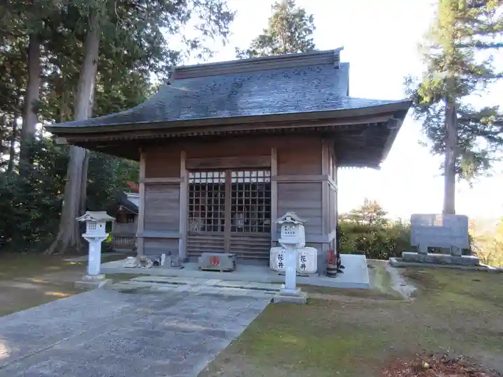 加波山三枝祇神社本宮の本殿・本堂