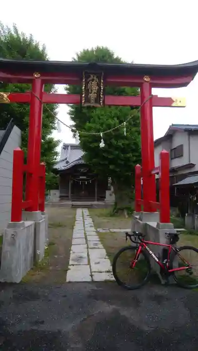 本行徳八幡神社の鳥居