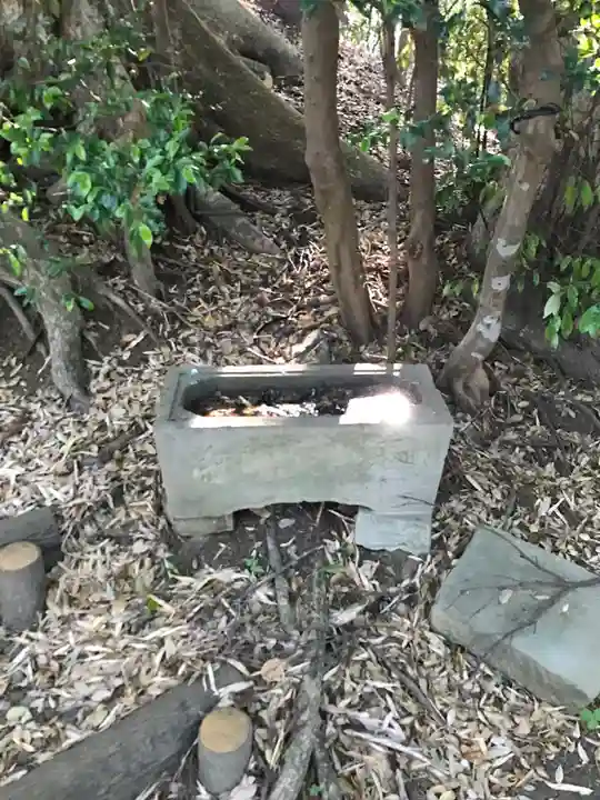 浅間神社の手水舎