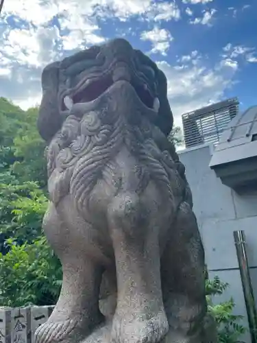 徳島眉山天神社の狛犬