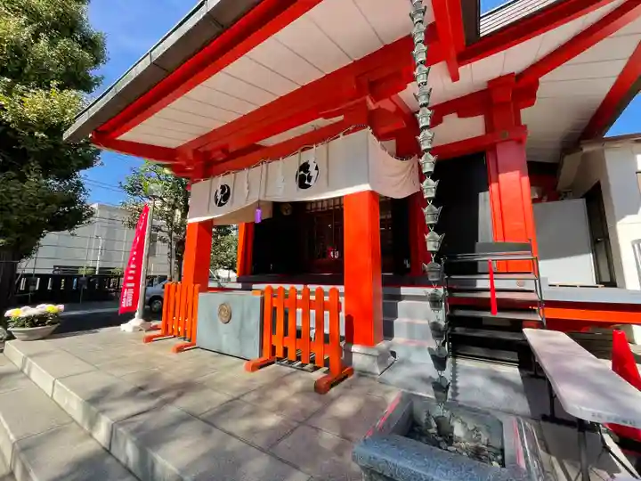 麻布氷川神社の本殿・本堂