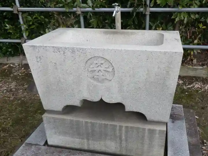 唐王神社の手水舎