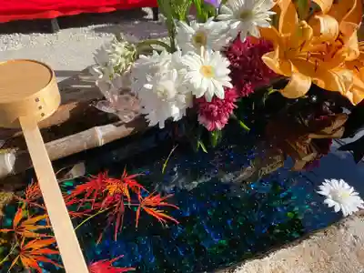 水堂須佐男神社の手水舎