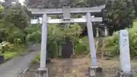 於伊都岐神社の鳥居