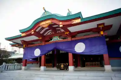 日枝神社の本殿・本堂