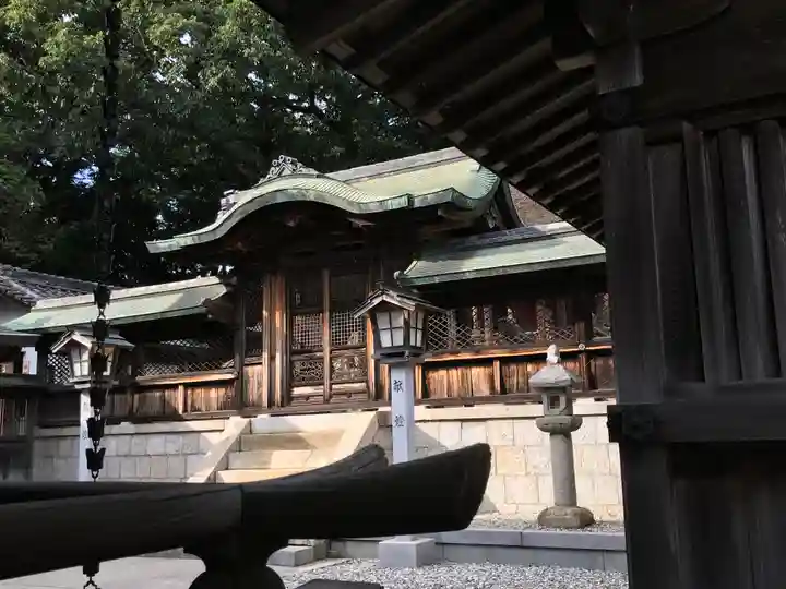 上地八幡宮の本殿・本堂