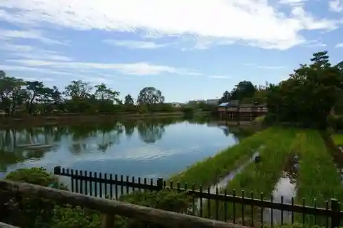 長岡天満宮の庭園