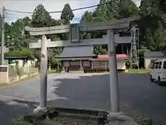 湯殿神社の鳥居