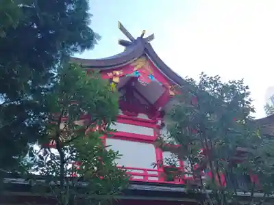 成子天神社の本殿・本堂