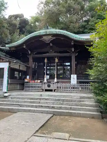 御田八幡神社の本殿・本堂