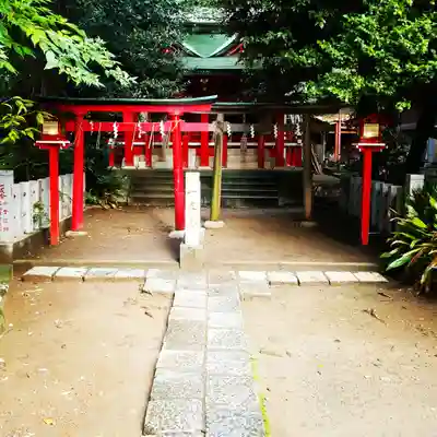 御田八幡神社の鳥居