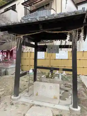 氷室神社の手水舎