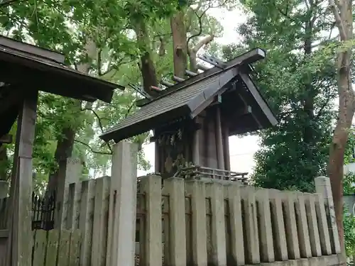 八劔社の本殿・本堂