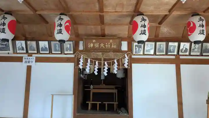 稲荷神社の本殿・本堂