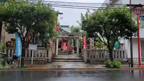 吉原神社の鳥居
