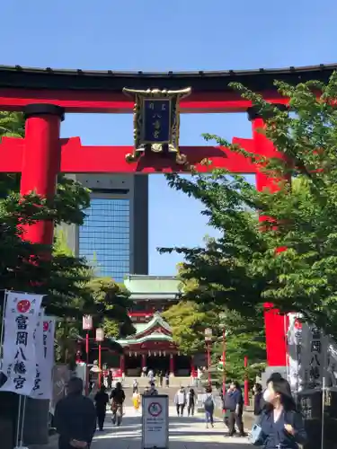 富岡八幡宮の鳥居