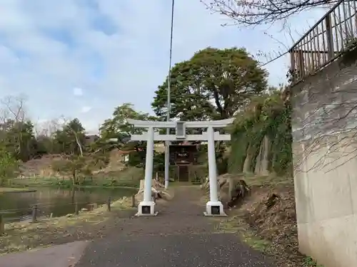 嚴嶋神社の鳥居