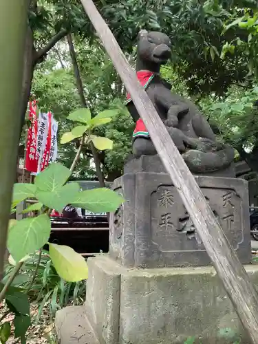 王子稲荷神社の狛犬