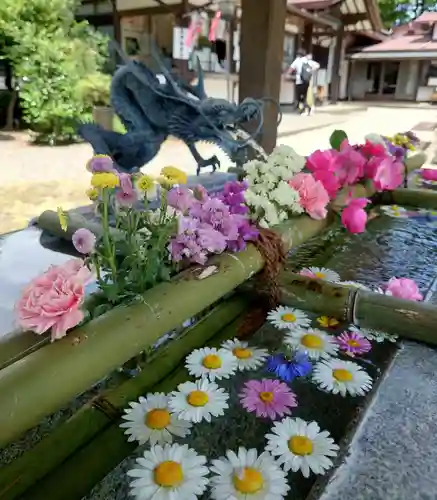 今市報徳二宮神社の手水舎