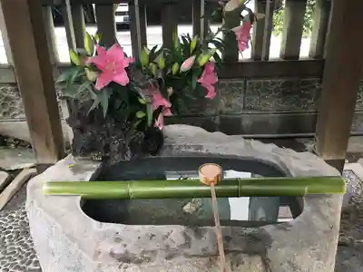 三島神社の手水舎