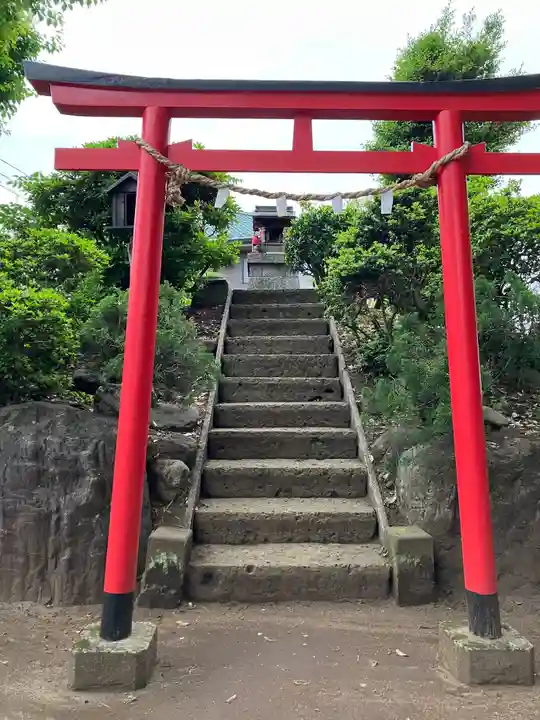 和田稲荷神社の鳥居