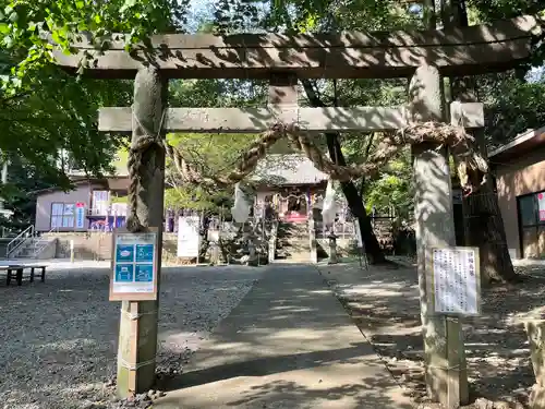 下野 星宮神社の鳥居