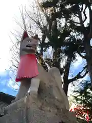 京濱伏見稲荷神社の狛犬