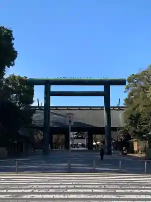 靖國神社の鳥居