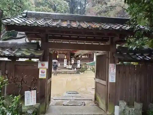 宇治上神社の山門