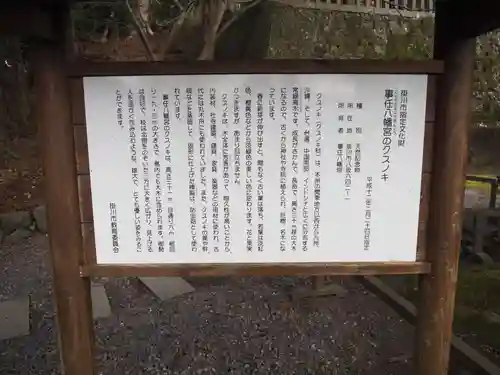 事任八幡宮の歴史