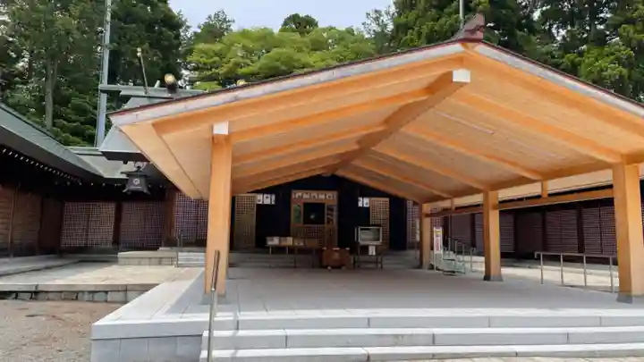 石川護國神社の本殿・本堂