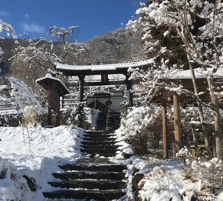 岡地天満宮の鳥居
