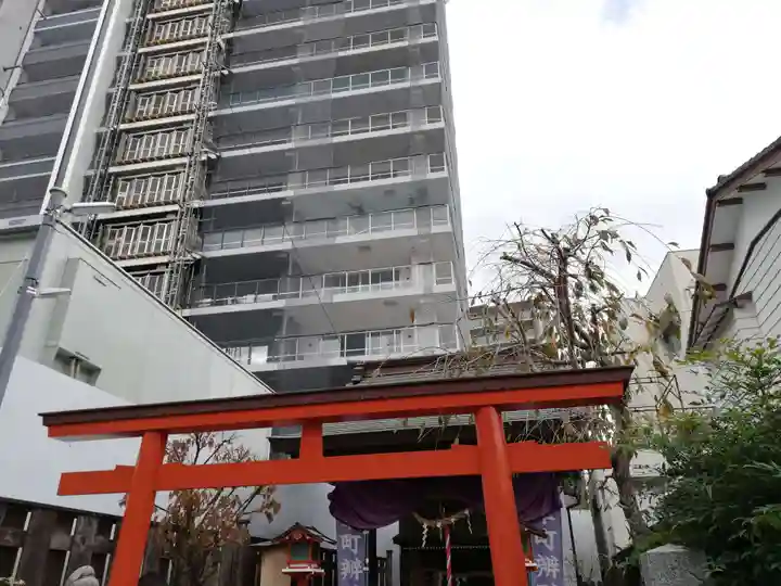 幸町辨財天の景色