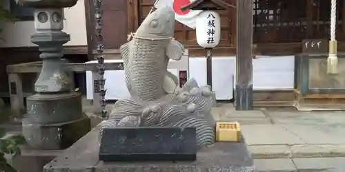 栗橋八坂神社の狛犬