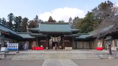 茨城縣護國神社の本殿・本堂