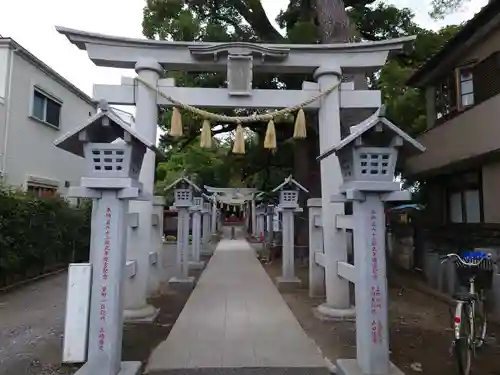 芳川神社の鳥居