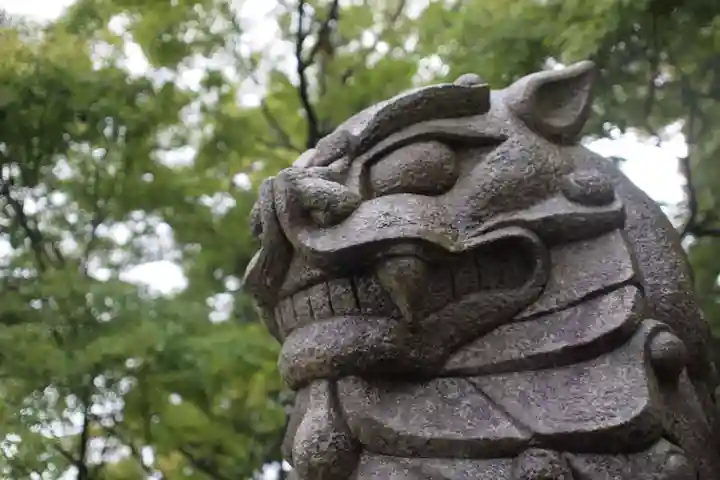大山阿夫利神社の狛犬