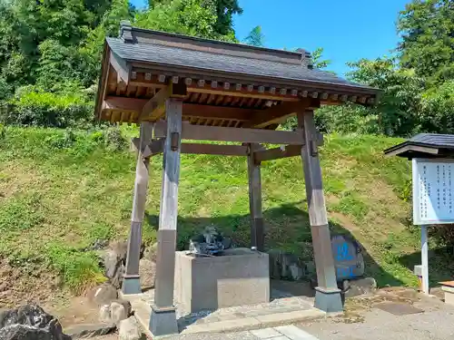 長谷寺(白岩観音)の手水舎